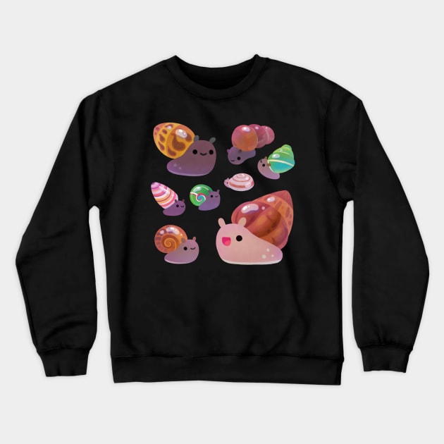 Land snail Crewneck Sweatshirt by pikaole